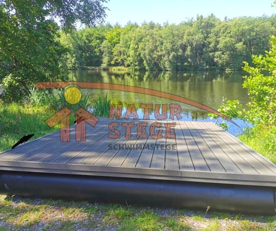 E.01. Módulo de muelle flotante 3m x 2m con cubierta compuesta