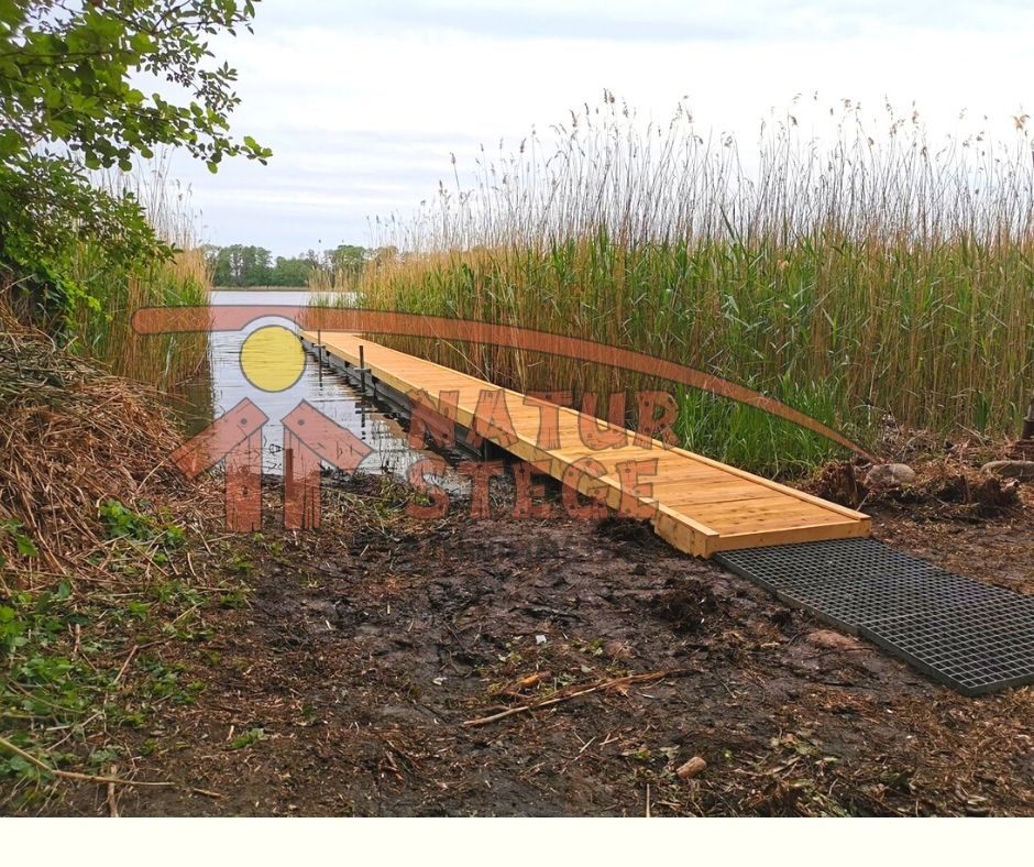 F.02. Muelle flotante 18x1m + elemento 3x2m